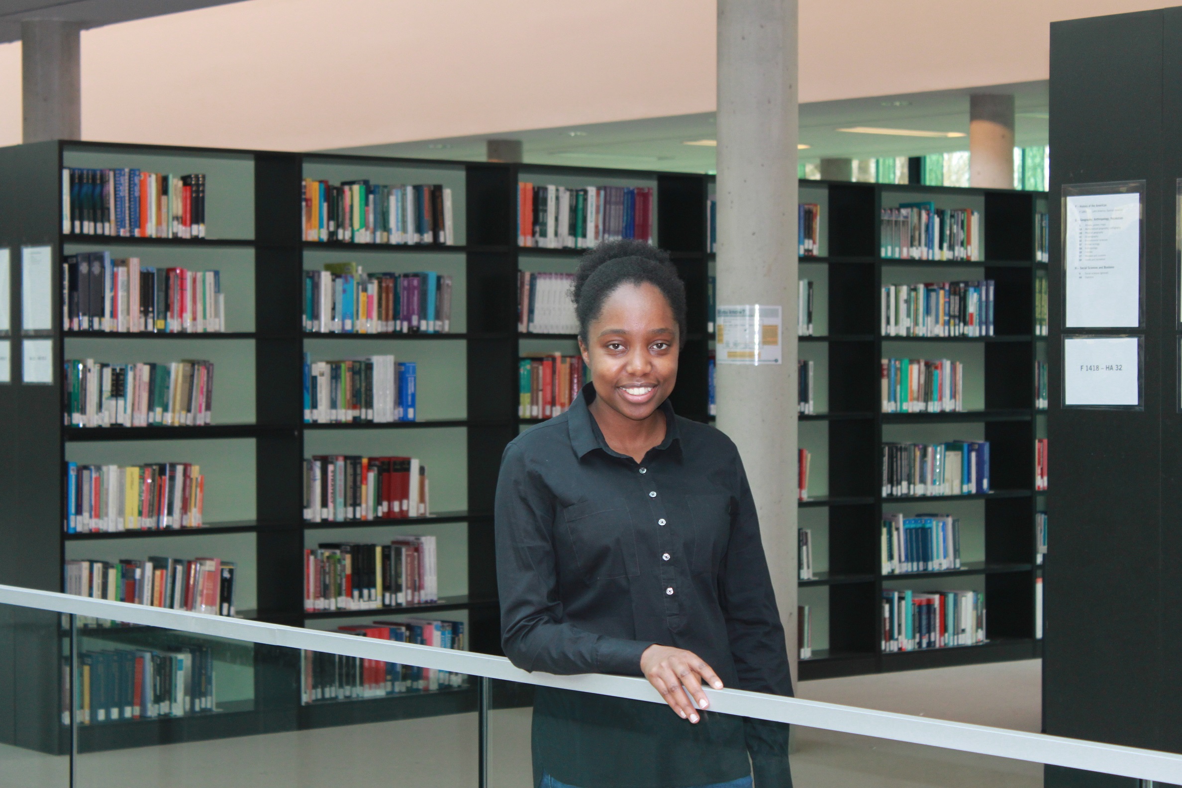 Lisa Tichagwa at Jacobs University, Bremen